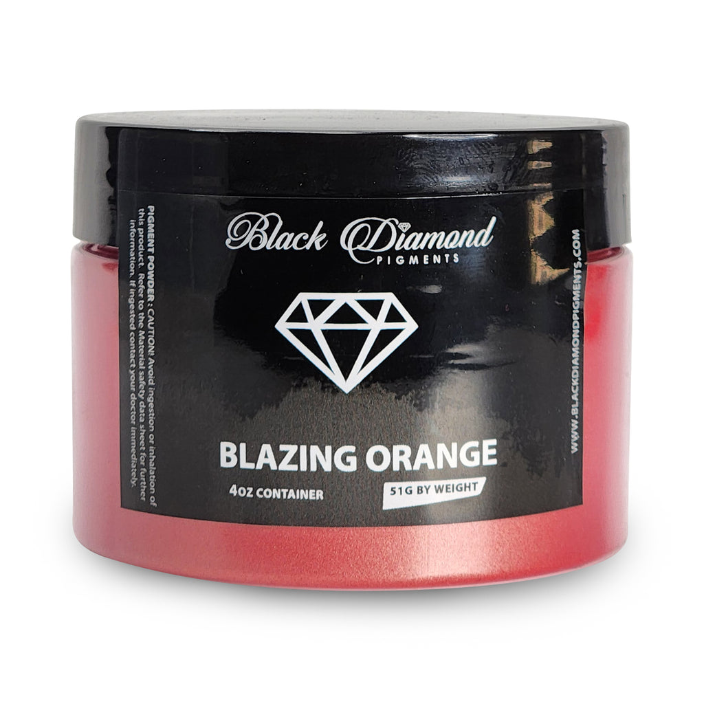 Blazing Orange - Professional grade mica powder pigment – The Epoxy Resin  Store