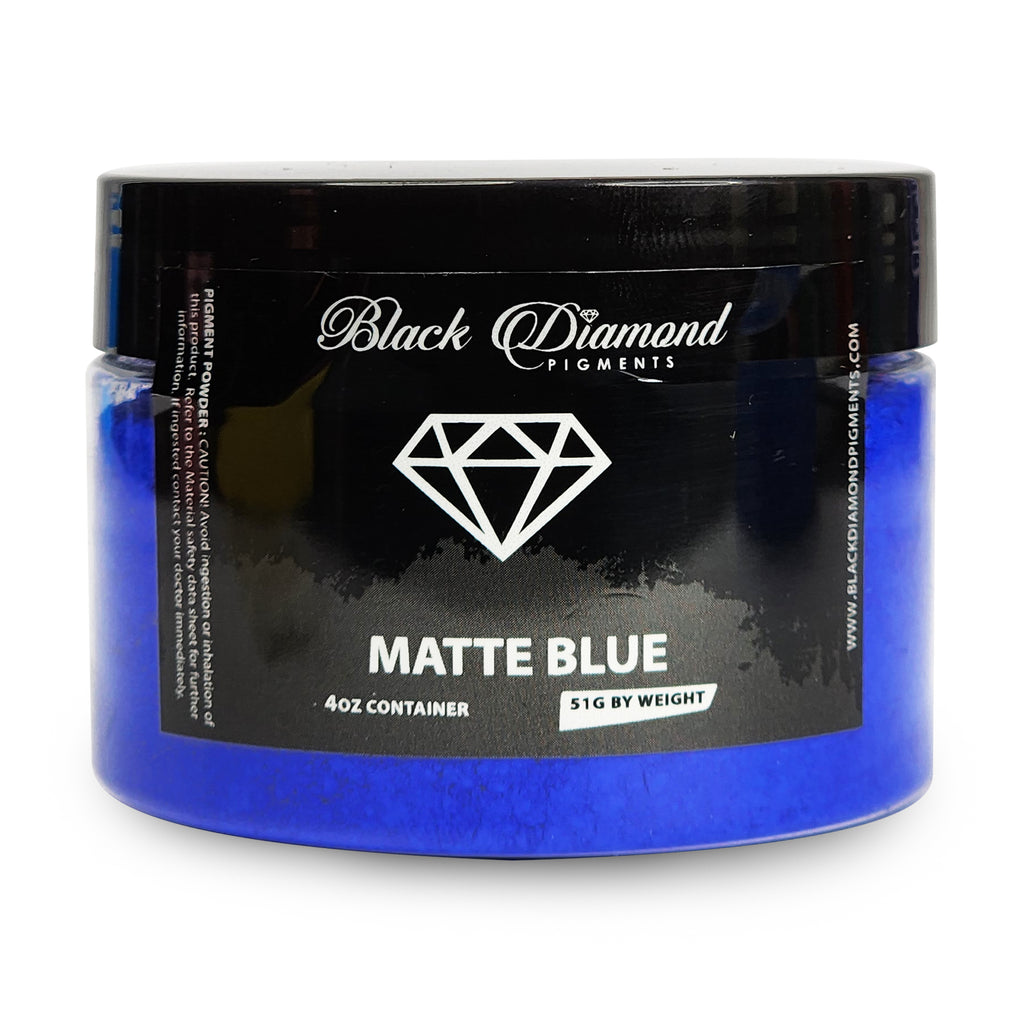 Matte Blue - Professional grade mica powder pigment – The Epoxy
