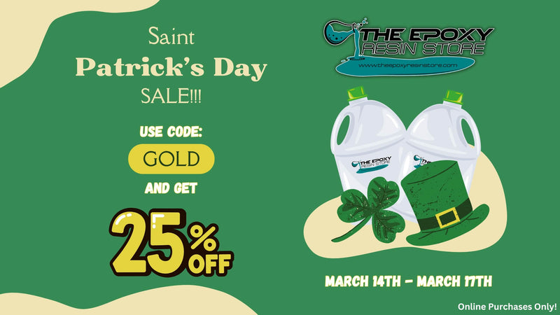 st. patrick day sale epoxy resin