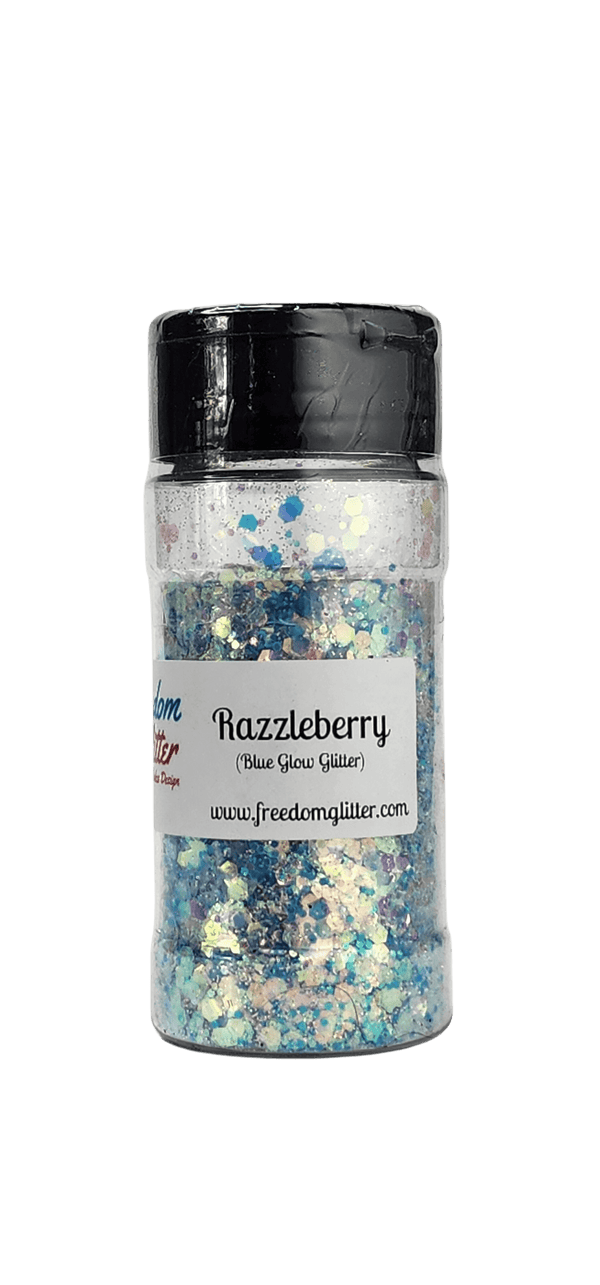 Razzleberry - Professional Grade Glow In The Dark Glitter - The Epoxy Resin Store  #