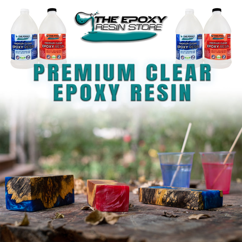 Best Clear Epoxy Resin, 1-1 Ratio, Self leveling, Non-Yellow, Low Odor, made in USA - 1 gal kit