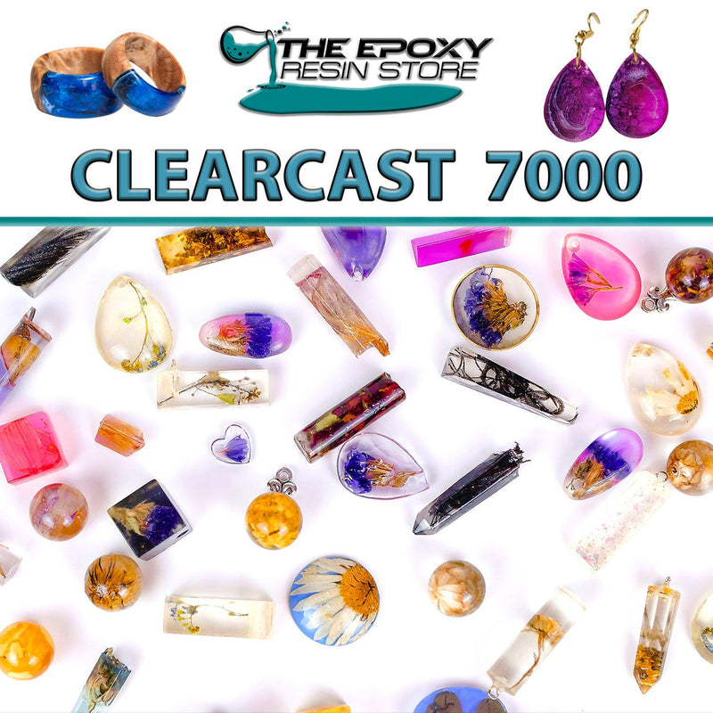 Clear Epoxy Resin voc free non toxic - Clearcast 7000 Clearcast 7000 The Epoxy  Resin Store