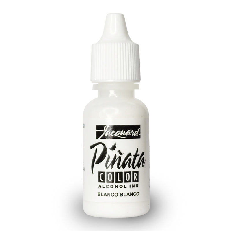White Pinata Alcohol Ink 4-ounce, Pixiss 20ml Needle Tip