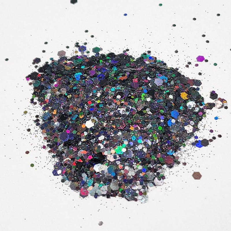 Hades - Professional Grade Holographic Chunky Mix Glitter