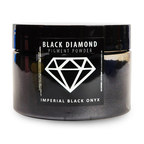 Imperial Black Onyx - Professional grade mica powder pigment - The Epoxy Resin Store Embossing Powder #