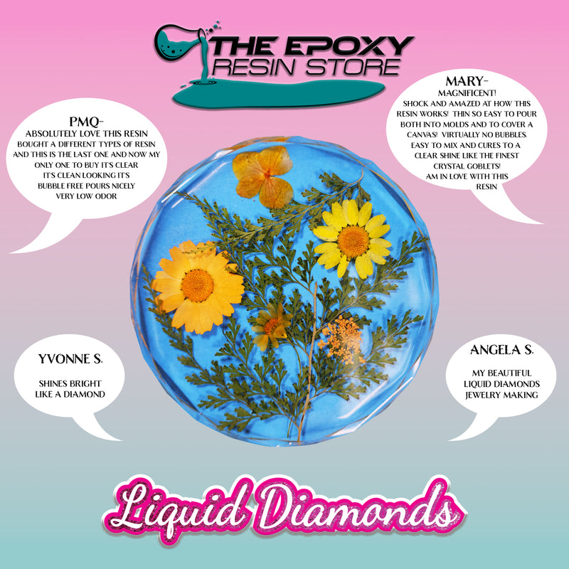 Liquid Diamonds Epoxy Casting Resin