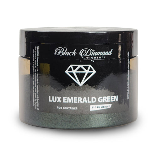 Lux Emerald Green - Professional grade mica powder pigment - The Epoxy Resin Store Embossing Powder #