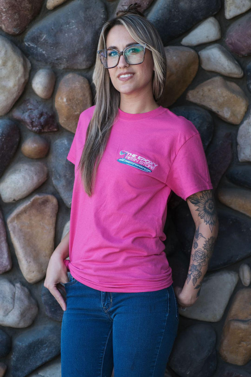 Epoxy Resin - Short Sleeve Shirt - Pink – The Epoxy Resin Store