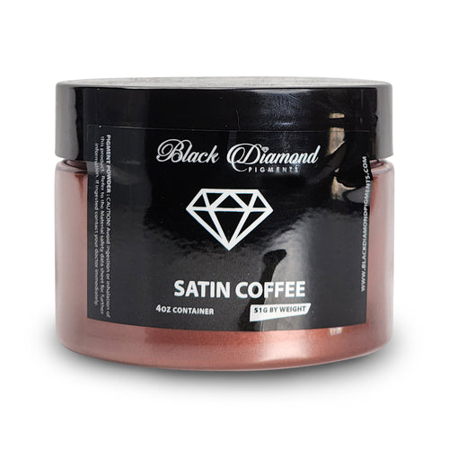 Satin Coffee - Professional grade mica powder pigment - The Epoxy Resin Store Embossing Powder #